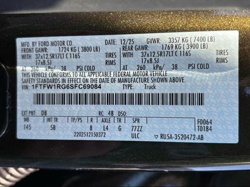 New 2025 Ford F150 Raptor image 28