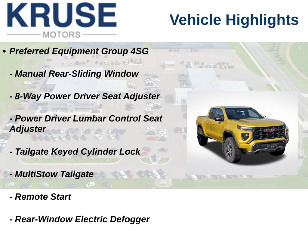 Used 2023 GMC Canyon AT4 w/ LPO, Off Road Lift Package AWD/4WD image 10