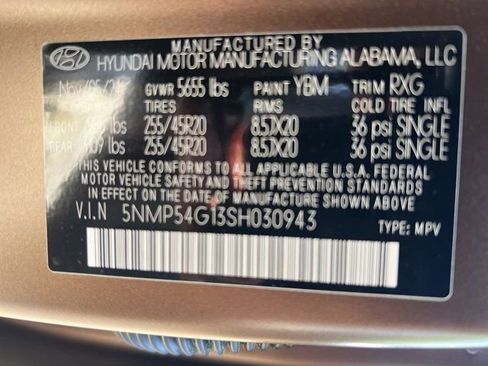 Used 2025 Hyundai Santa Fe Calligraphy FWD image 39
