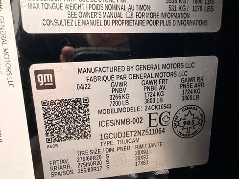 Used 2022 Chevrolet Silverado 1500 High Country w/ Z71 Off-Road Package image 52