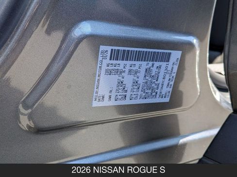 New 2026 Nissan Rogue S FWD image 25