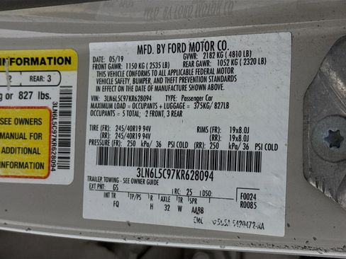 Used 2019 Lincoln MKZ Reserve w/ Reserve Plus Package image 40