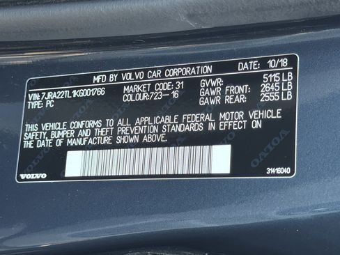 Used 2019 Volvo S60 T6 Inscription AWD/4WD image 37