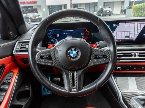 Used 2023 BMW M3 w/ M Carbon Exterior Package RWD image 26