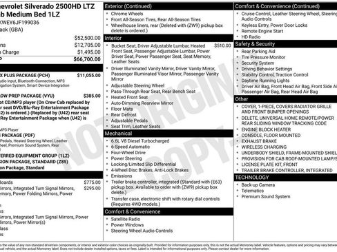 Used 2018 Chevrolet Silverado 2500 LTZ w/ Duramax Plus Package AWD/4WD image 5