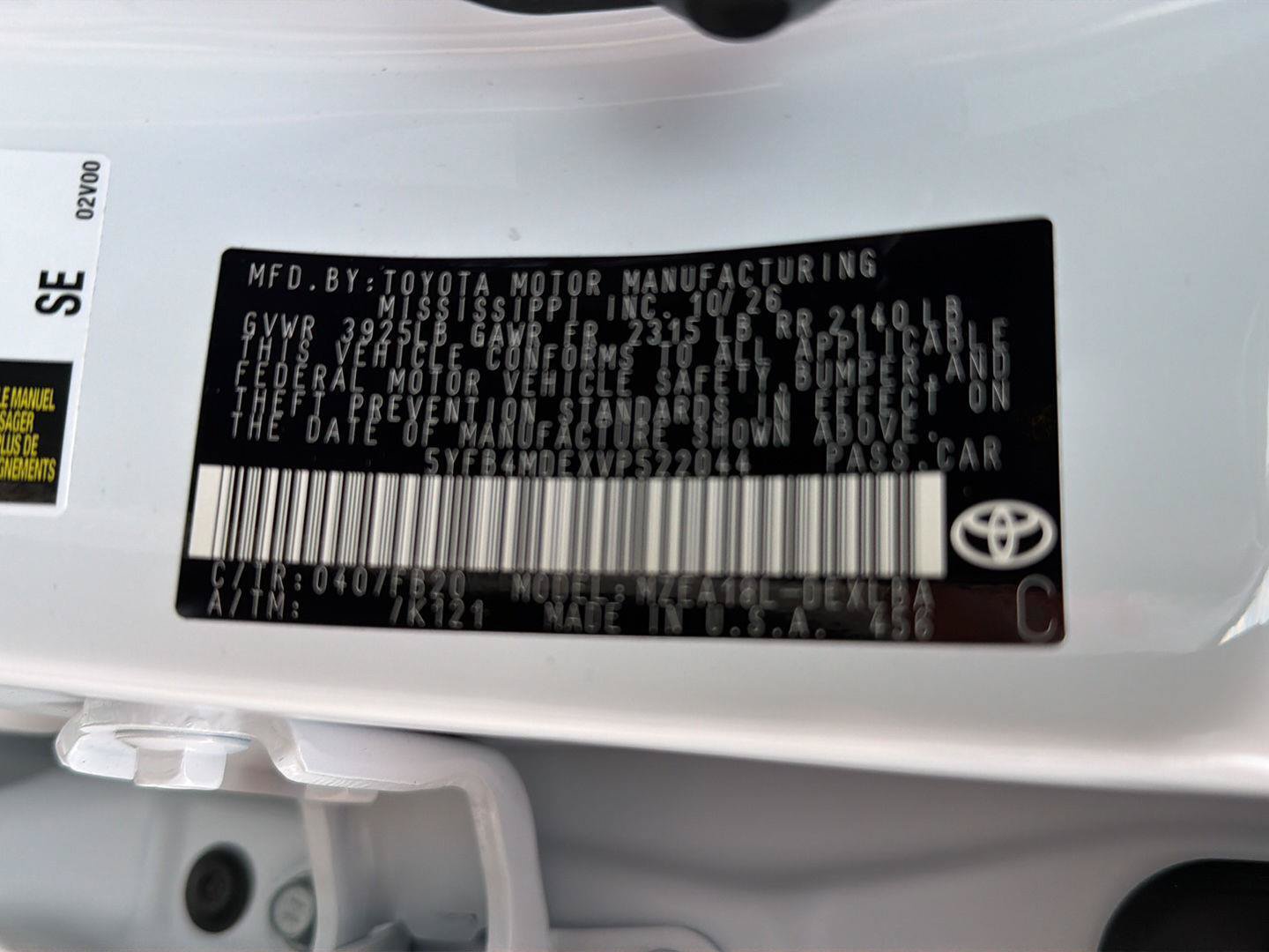 New 2027 Toyota Corolla LE FWD image 33