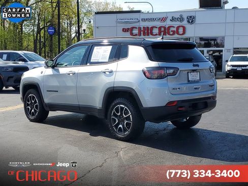 Certified 2025 Jeep Compass Trailhawk w/ Trailhawk Elite Group AWD/4WD image 3