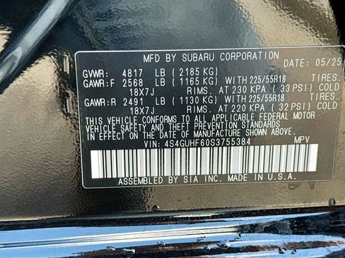 Certified 2025 Subaru Crosstrek 2.5i Sport w/ Crosstrek Mirror Package AWD/4WD image 45