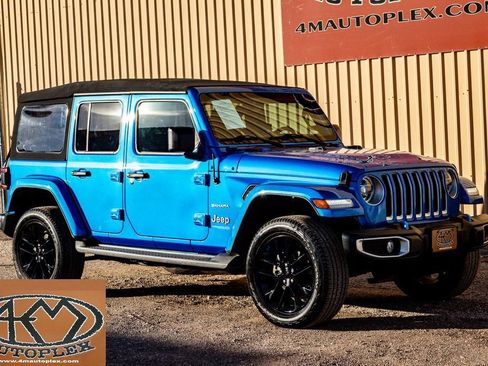 Used 2022 Jeep Wrangler Unlimited Sahara image 1