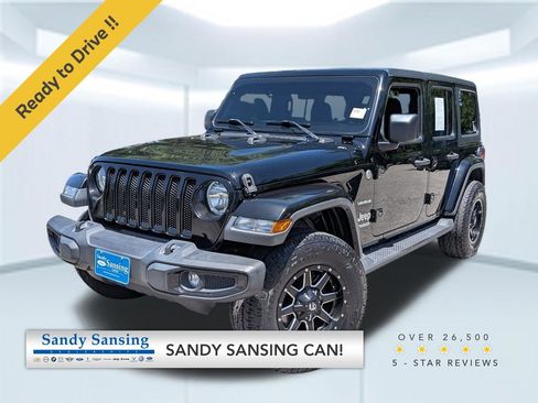 Used 2020 Jeep Wrangler Unlimited Sahara AWD/4WD image 1