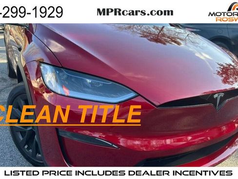 Used 2024 Tesla Model X AWD/4WD image 1