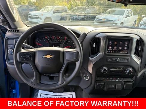 Used 2025 Chevrolet Silverado 1500 Custom w/ Turbomax Blackout Package RWD image 17
