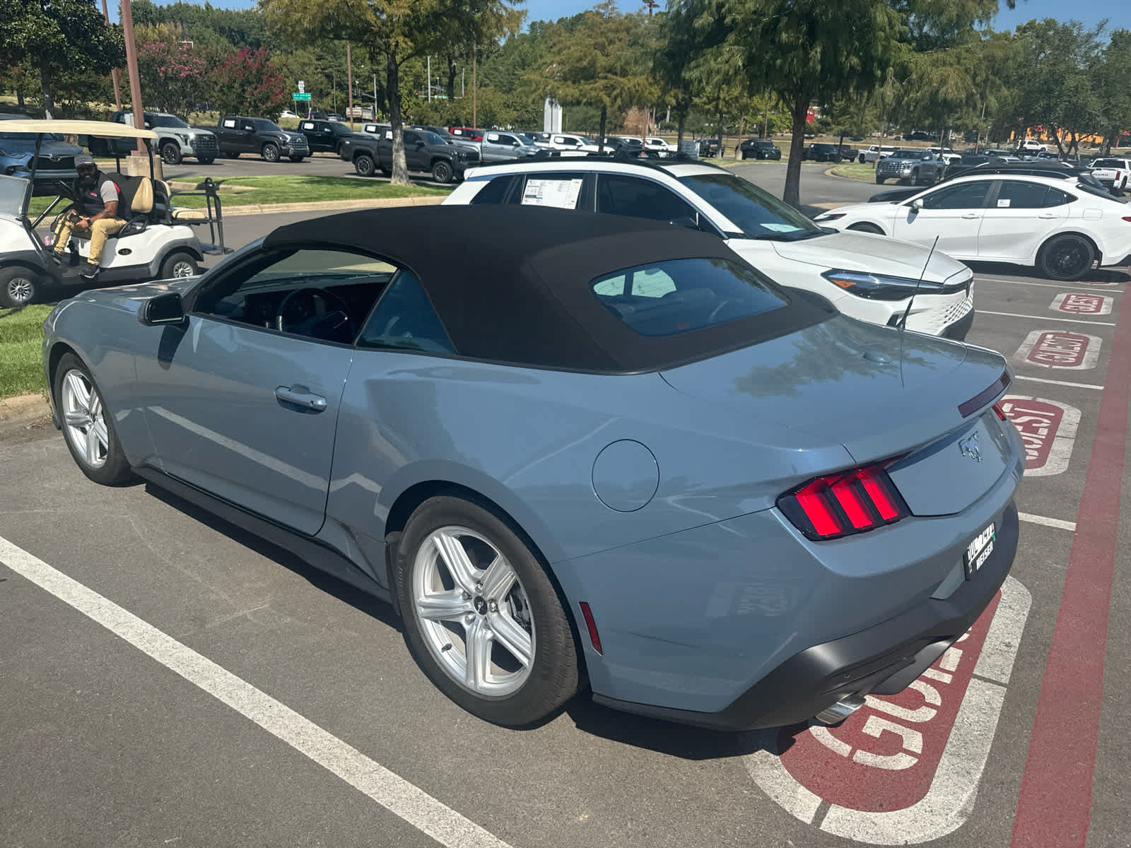 Used 2026 Ford Mustang Convertible w/ Anti-Theft Package RWD image 3