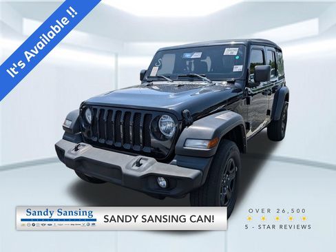 Used 2022 Jeep Wrangler Unlimited Sport AWD/4WD image 1