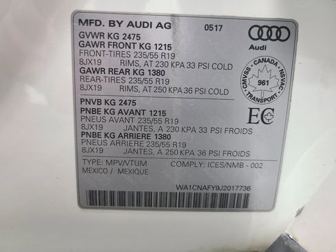 Used 2018 Audi Q5 Prestige AWD/4WD image 3