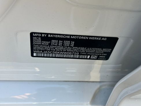 Used 2019 BMW 530i w/ Convenience Package image 36