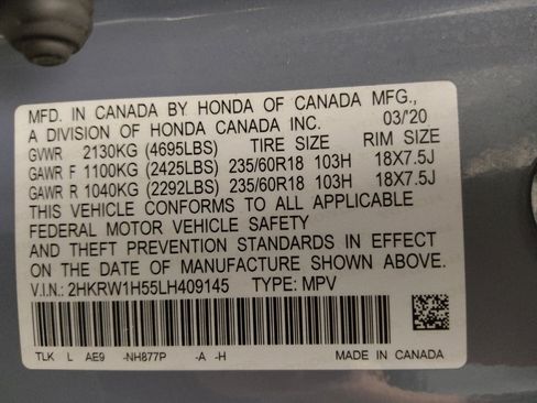 Used 2020 Honda CR-V EX image 33