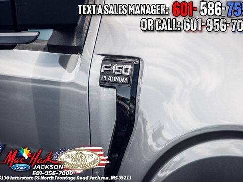 New 2025 Ford F150 Platinum w/ Equipment Group 702A High image 30