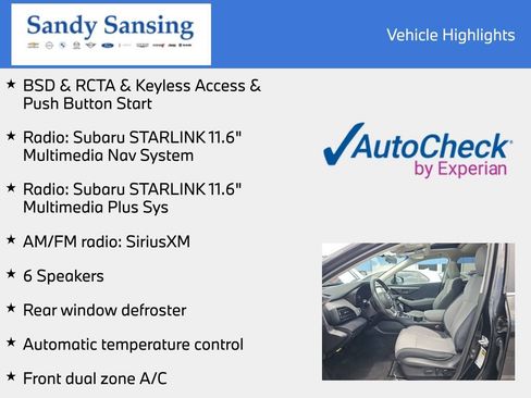 Used 2022 Subaru Outback Premium AWD/4WD image 7