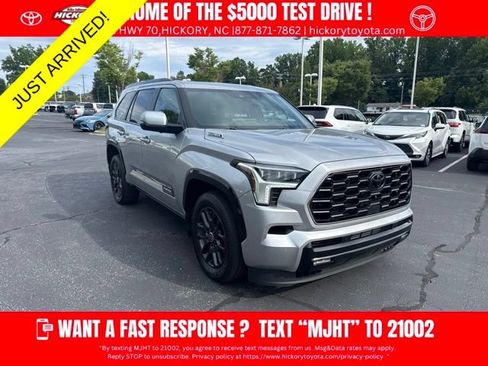 Used 2024 Toyota Sequoia Platinum AWD/4WD image 1