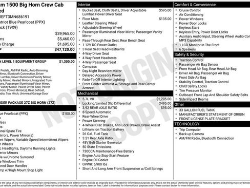 Used 2021 RAM 1500 Big Horn image 3