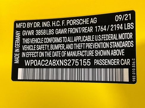 Used 2022 Porsche 718 Cayman GT4 image 26