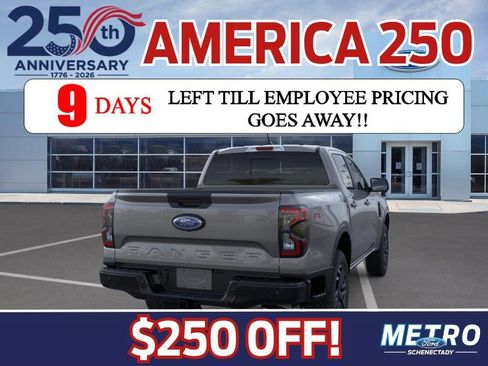 New 2025 Ford Ranger Lariat w/ FX4 Off-Road Package AWD/4WD image 8