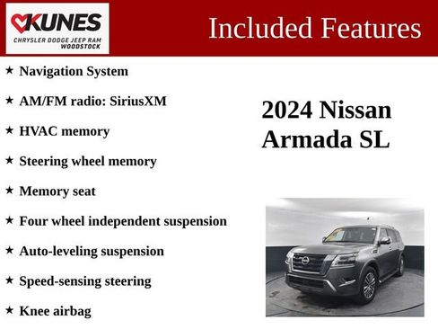 Used 2024 Nissan Armada SL image 3