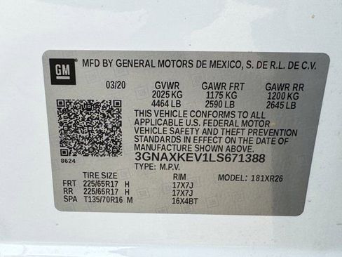 Used 2020 Chevrolet Equinox LT image 36