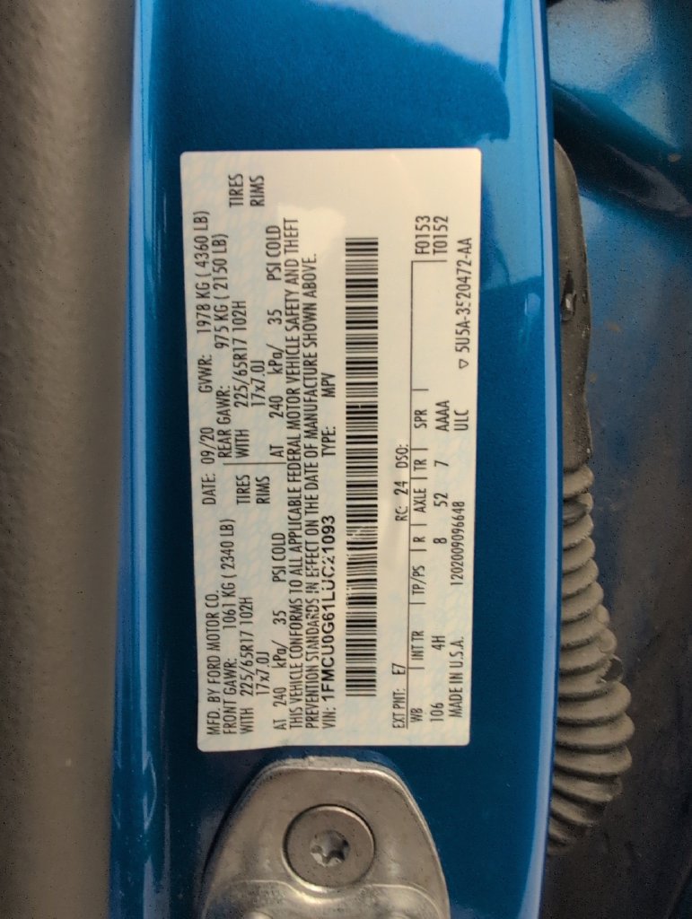 Used 2020 Ford Escape SE FWD image 36