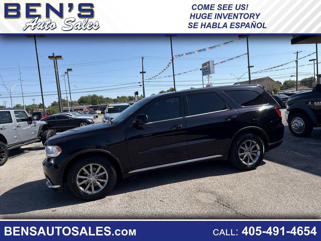 Used 2018 Dodge Durango SXT w/ 3rd Row Seating Group RWD image 1