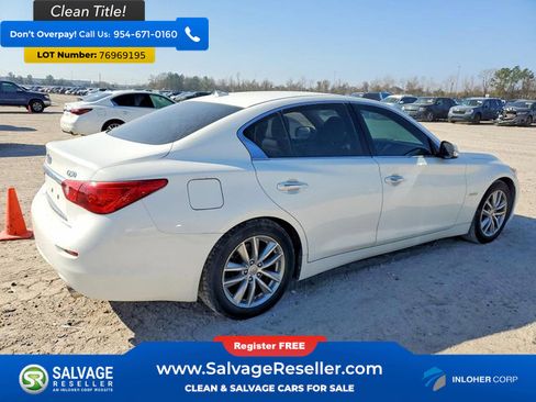 Used 2014 INFINITI Q50 Premium w/ Navigation Package image 4