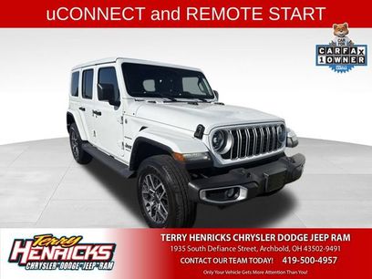 Used 2024 Jeep Wrangler Unlimited Sahara w/ Safety Group