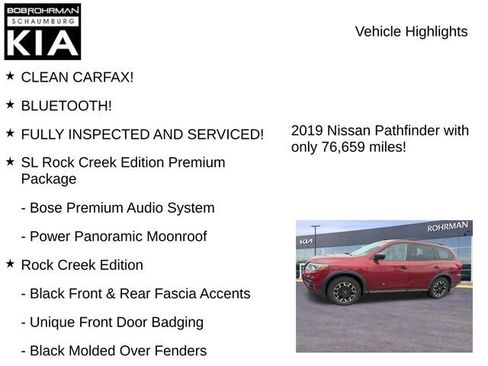 Used 2019 Nissan Pathfinder SL AWD/4WD image 7