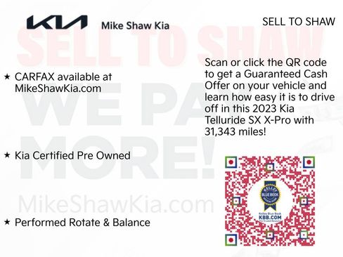Certified 2023 Kia Telluride SX X-Pro AWD/4WD image 13