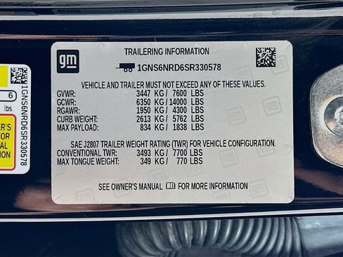 Used 2025 Chevrolet Tahoe LT image 34