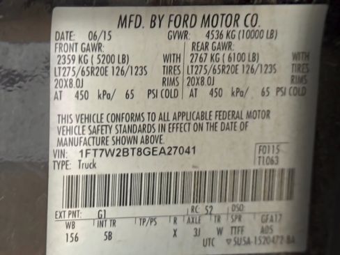 Used 2016 Ford F250 Lariat w/ Lariat Ultimate Package image 22