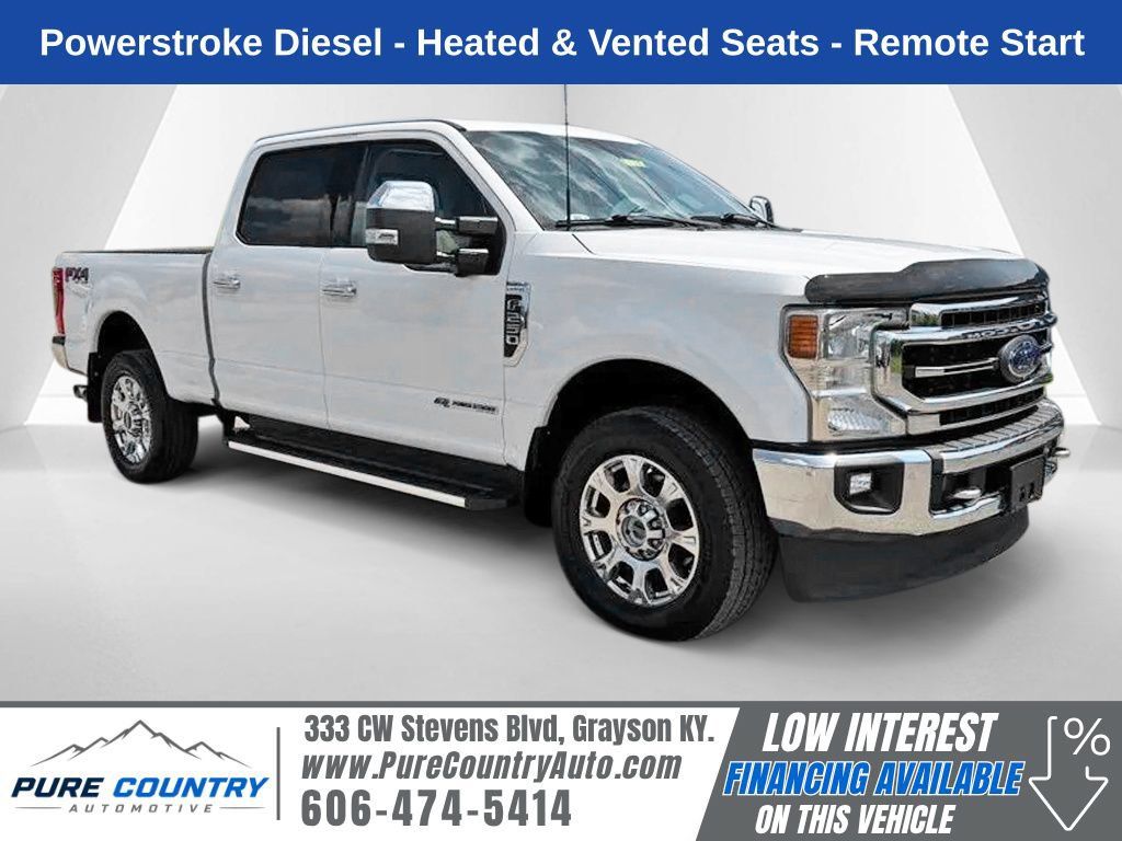 Used 2021 Ford F250 Lariat w/ Chrome Package AWD/4WD image 1