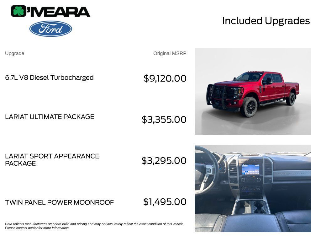 Used 2019 Ford F250 Lariat w/ Lariat Ultimate Package AWD/4WD image 4