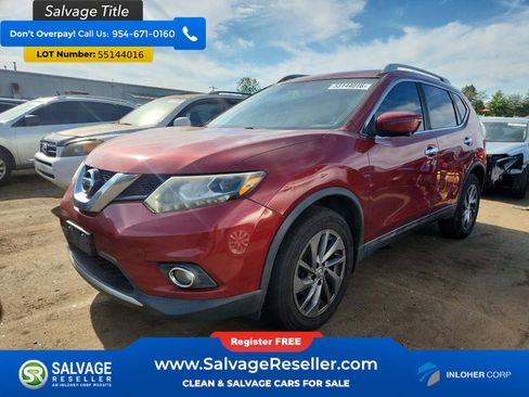 Used 2016 Nissan Rogue SL w/ SL Premium Package AWD/4WD image 1