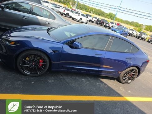 Used 2025 Tesla Model 3 Performance AWD/4WD image 1