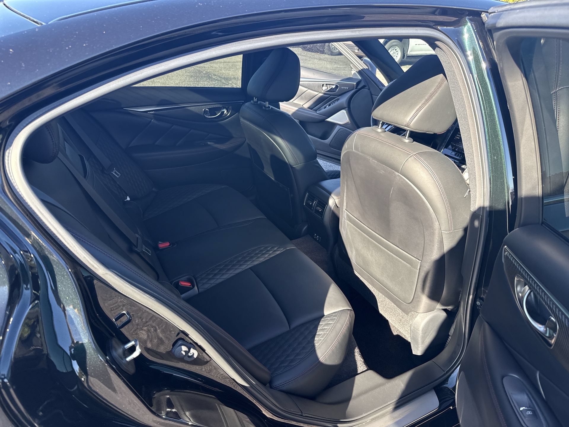 Used 2023 INFINITI Q50 Red Sport 400 w/ Black Opal Edition RWD image 34