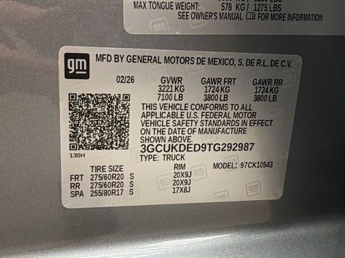 Used 2026 Chevrolet Silverado 1500 LT AWD/4WD image 42