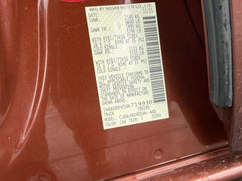 Used 2016 Nissan Frontier PRO-4X w/ Pro-4x Luxury Package image 43