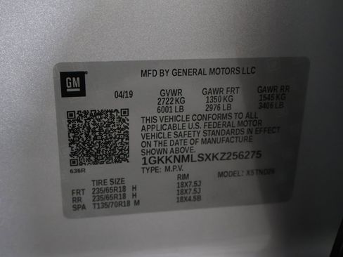 Used 2019 GMC Acadia SLT image 60