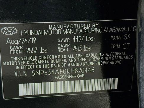 Used 2019 Hyundai Sonata Limited FWD image 30