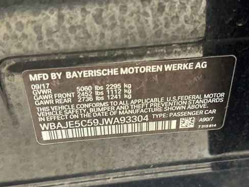 Used 2018 BMW 540i image 25