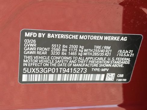 Used 2026 BMW X3 xDrive30i w/ Premium Package AWD/4WD image 23