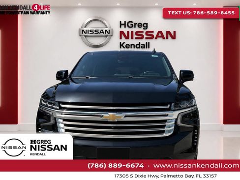 Used 2021 Chevrolet Suburban High Country RWD image 1