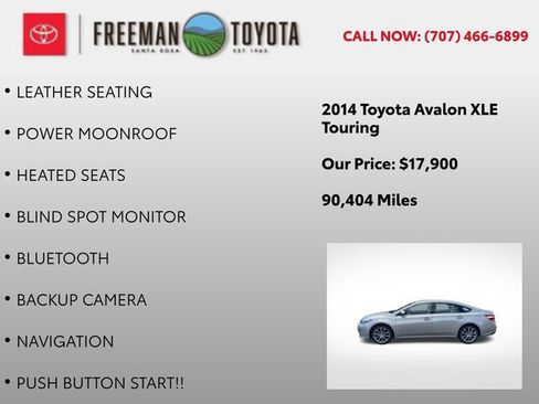 Used 2014 Toyota Avalon XLE Touring image 5